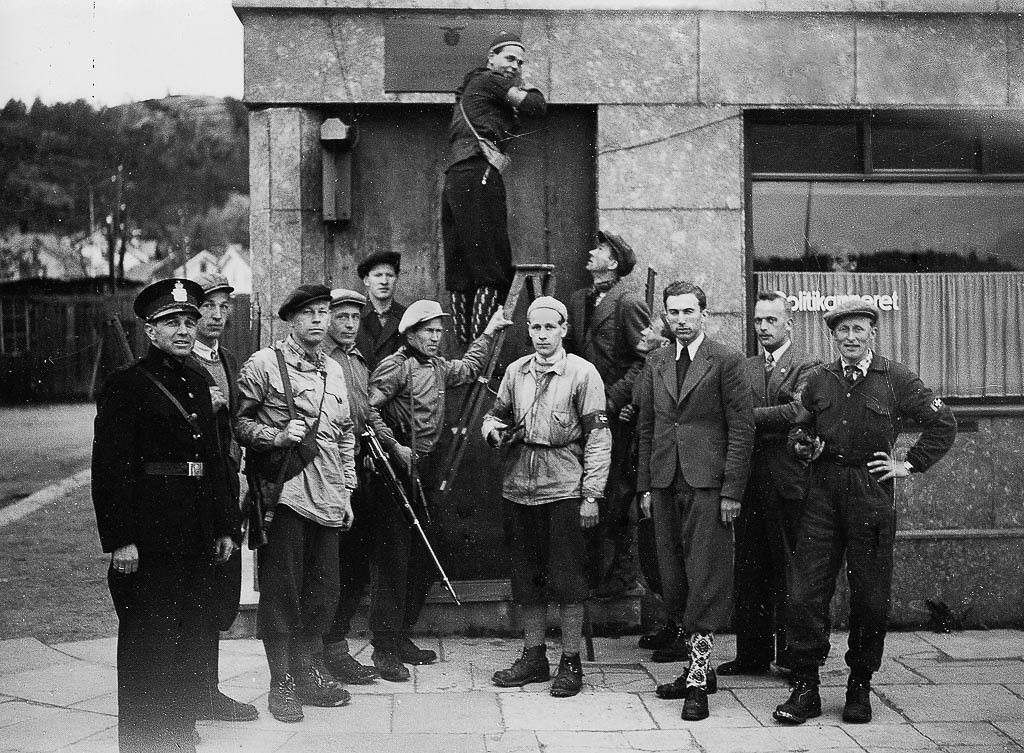 8. mai 1945 - utenfor politikammeret