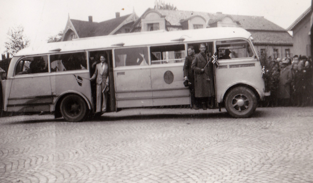 De første løslatte Grini-fangene