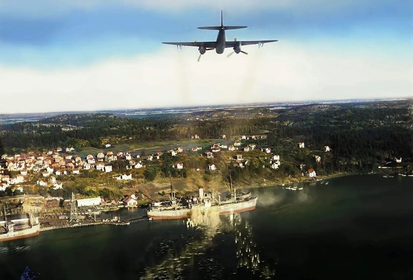 Flyangrep 2. april 1945