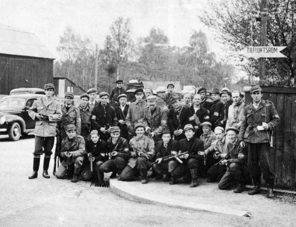 Milorg (Hjemmefronten) utenfor Politikammeret