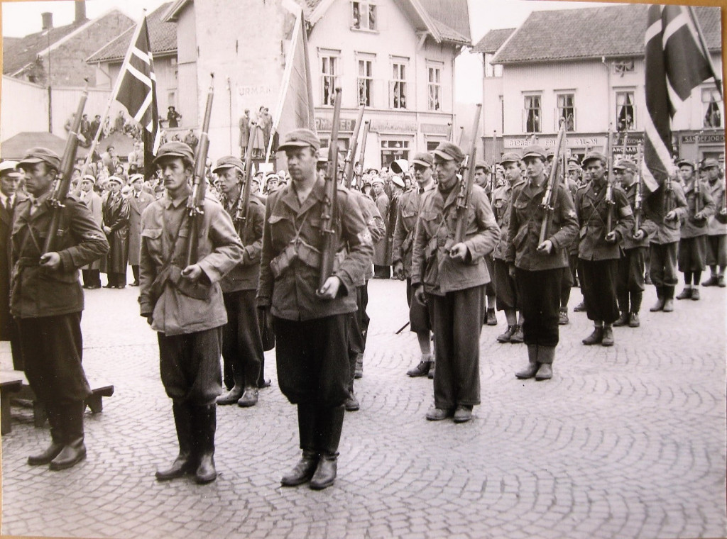 Hjemmestyrkene på Torget