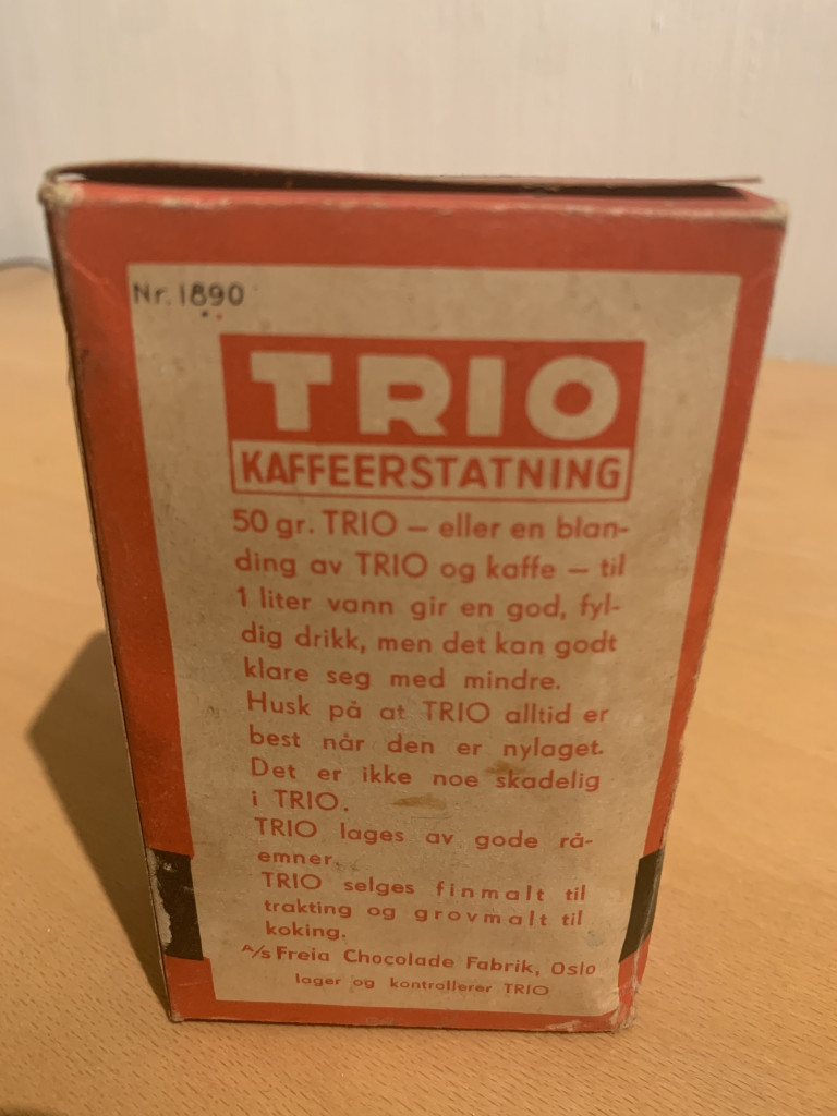 Varer under krigen, kaffeerstatning