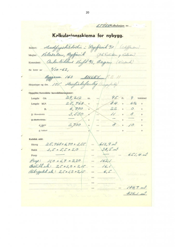 Side 20 - Kalkulasjonsskjema nybygg side 1