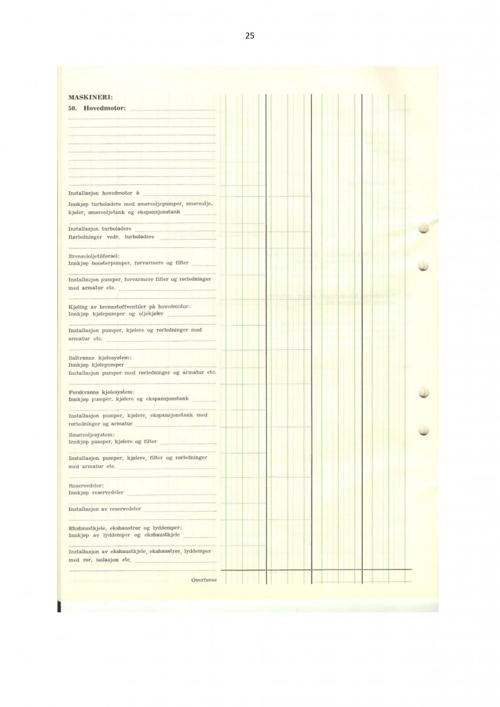 Side 25 - Kalkulasjonsskjema nybygg side 6