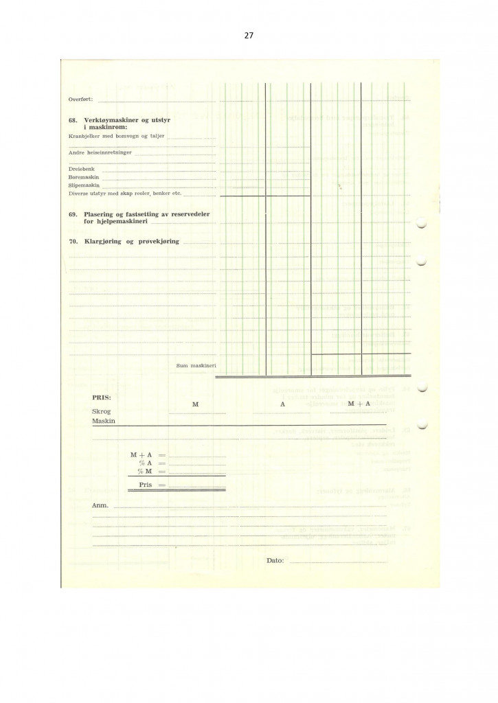 Side 27 - Kalkulasjonsskjema nybygg side 8
