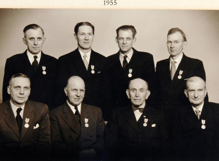 Hedrede arbeidere 1955