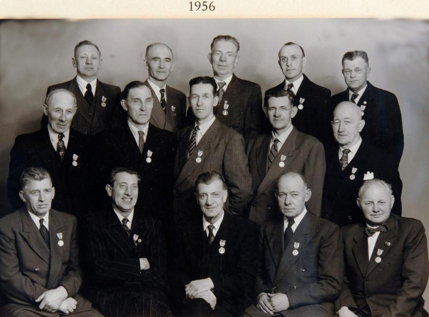 Hedrede arbeidere 1956