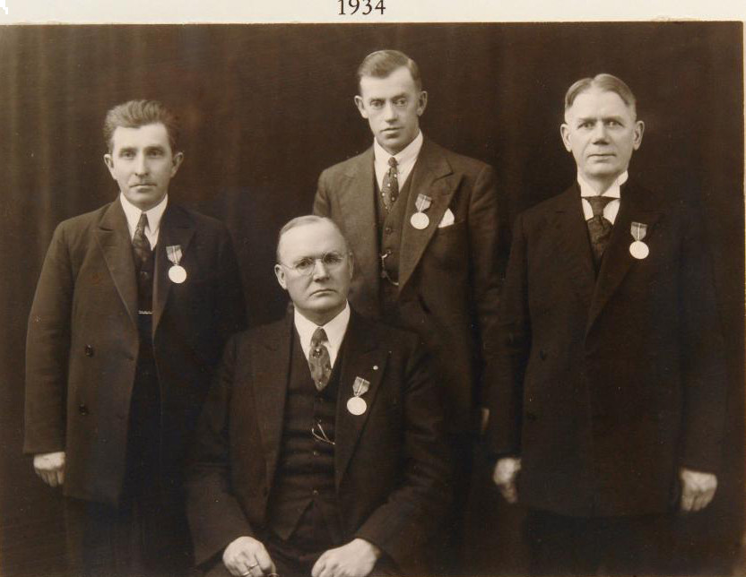 Hedrede arbeidere 1934