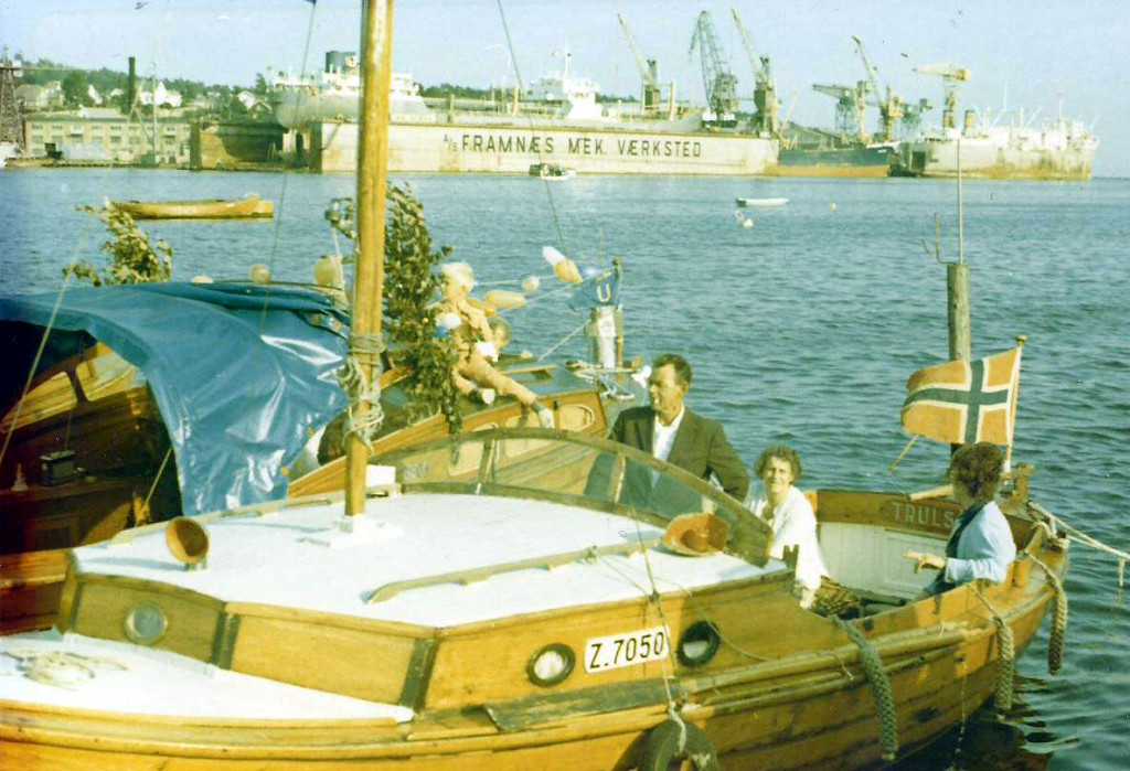 Før avgang St. Hans 1971