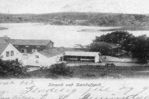Bilde av Sommerpensjonat Søndre Strand 1880-tallet til 1940