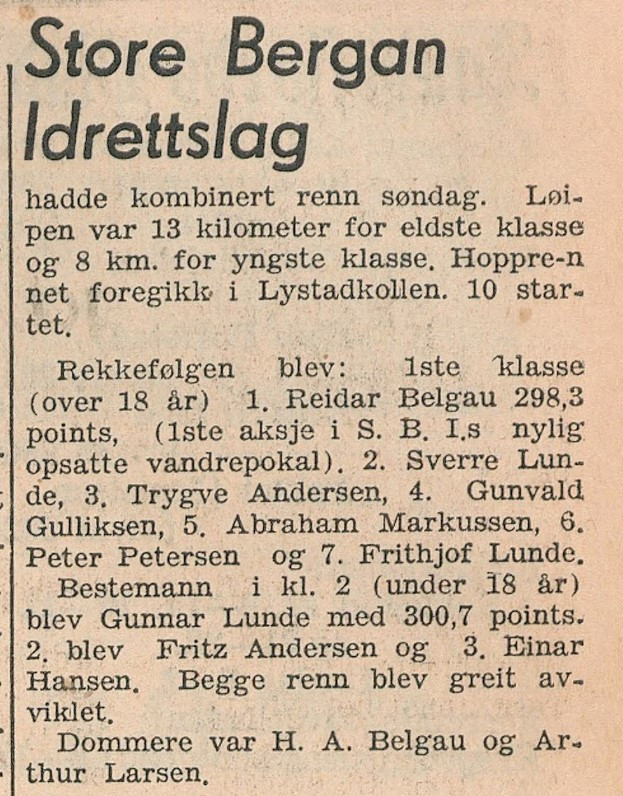 Kombinertrenn 12.03.1933