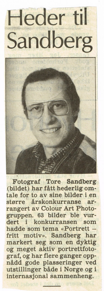 Heder til Sandberg