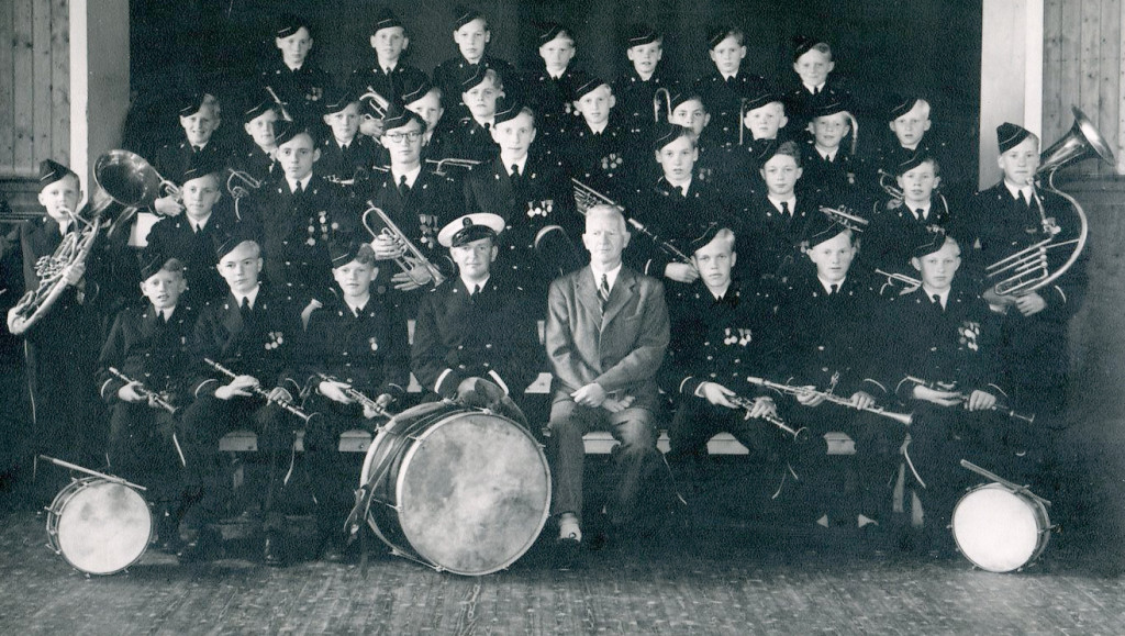 Framnes Guttemusikkorps - våren 1949
