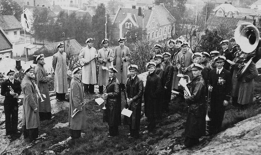 Koral-sekstetten i Preståsen under krigen