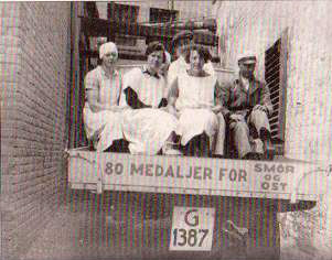 Meieriansatte tar en pause