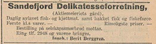 Sandefjord Delikatesseforretning