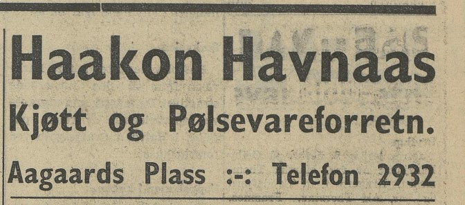 Haakon Havnaas Kjøttforretning