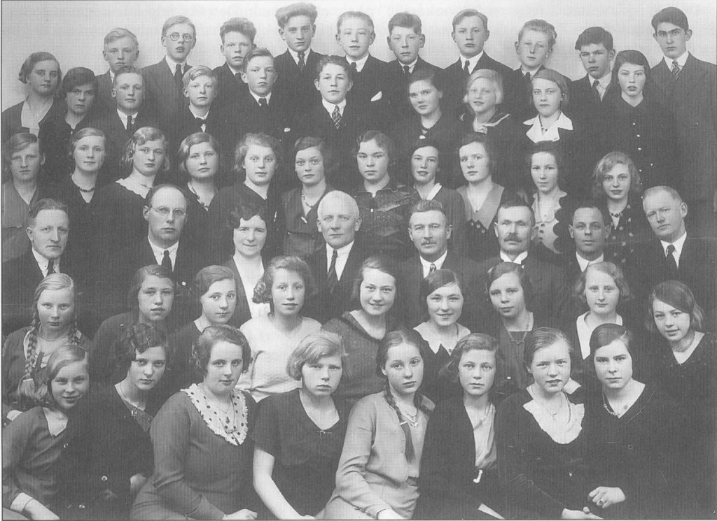 Sandar Fortsettelsesskole 1932/33