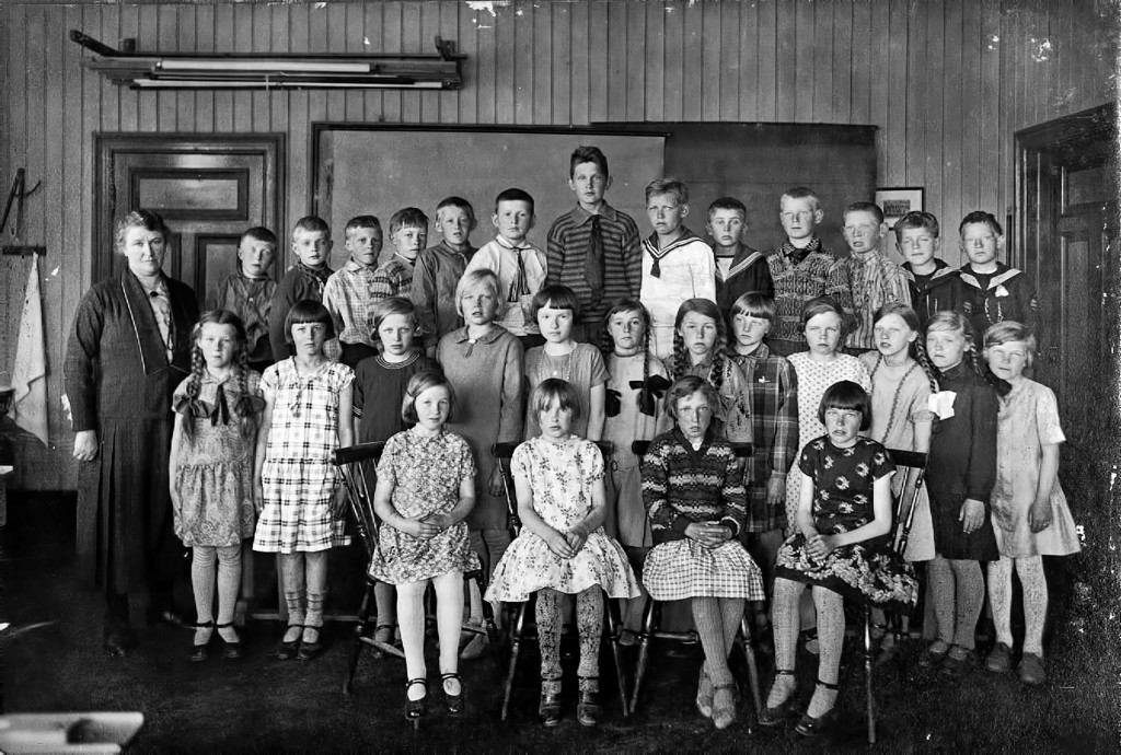 Klassebilde 1925 - 1930