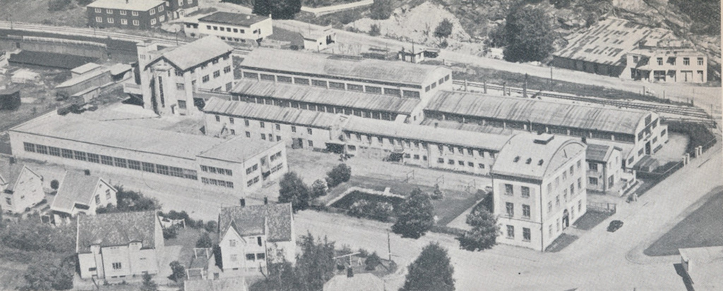 Flyfoto fra ca. 1935