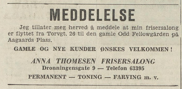 Anna Thomesen Frisersalong