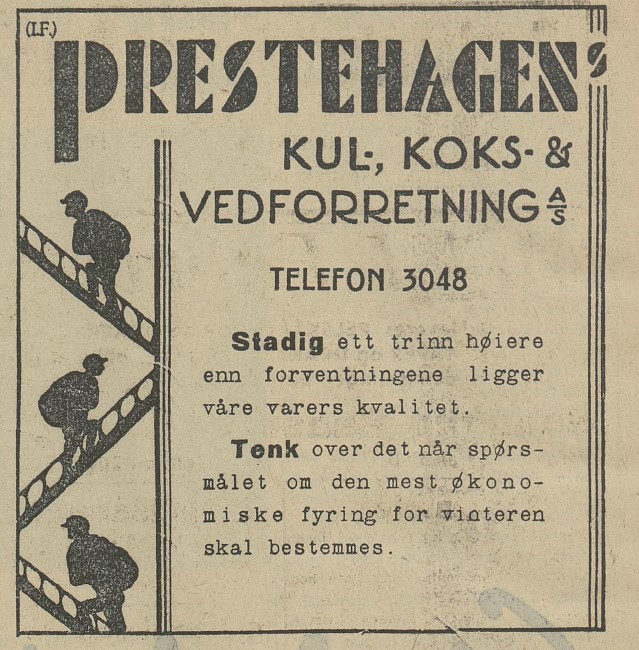 Prestehagens Kul - Koks & Vedforretning A/S