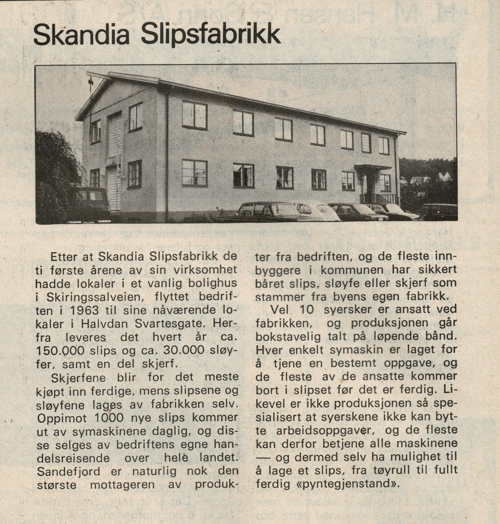 Skandia Slipsfabrikk
