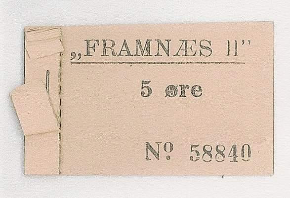 Billett for Framnæs II