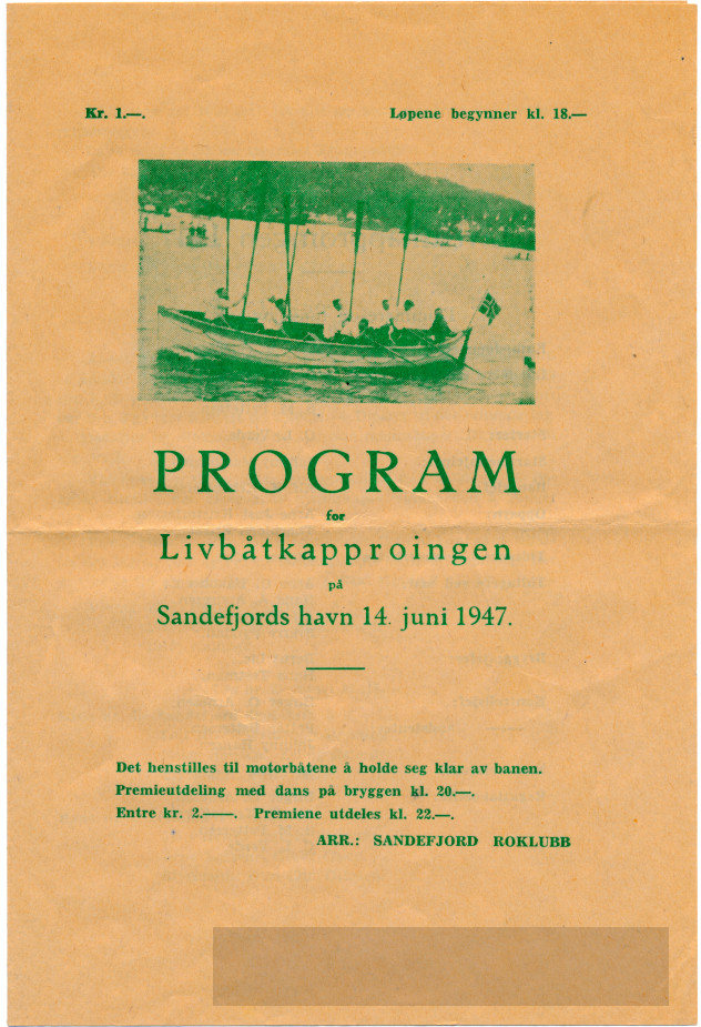 LIvbåtkapproing 1947