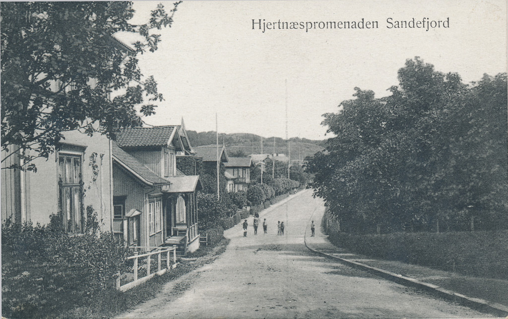 Hjertnespromenaden mot øst