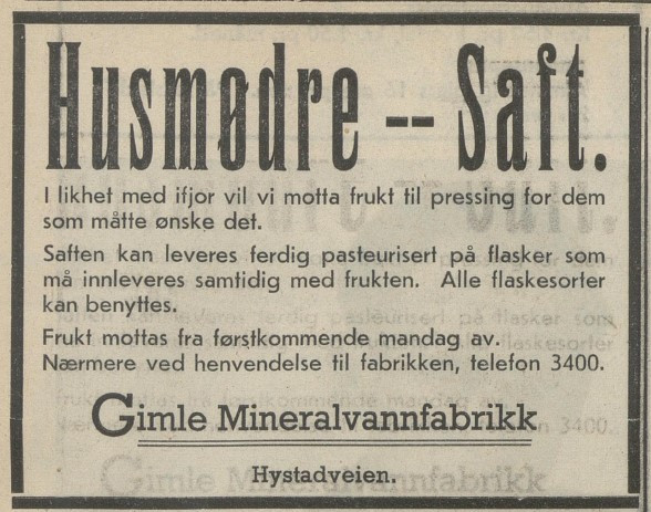 Gimle Mineralvannfabrikk