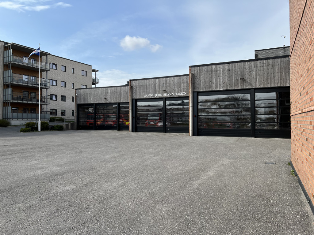 Brannstasjon bygd i 1999