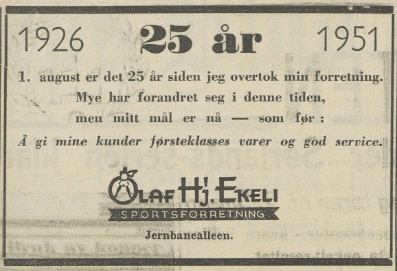 Olaf J. Ekeli sportsforretning