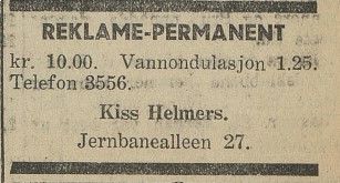 Frisør Kiss Helmers