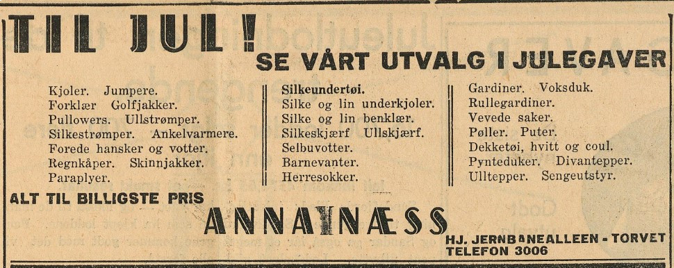 Anna Næss konfeksjon