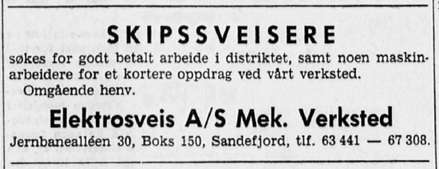 Elektrosveis A/S Mek. Verksted
