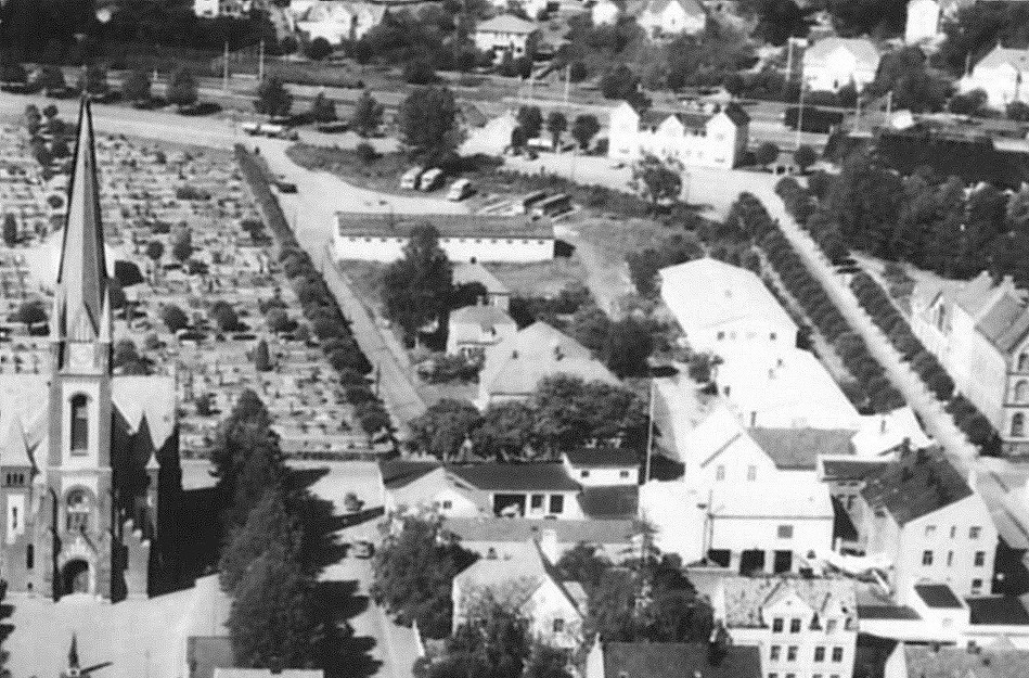 Jernbaneplassen sett mot nord