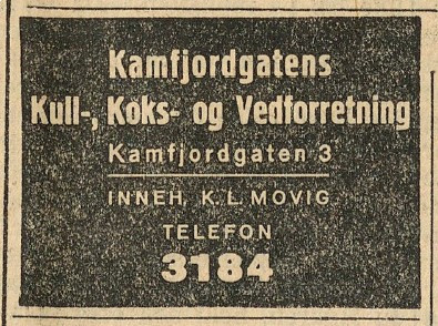 Kamfjordgatens Kullforretning