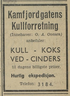 Kamfjordgatens Kullforretning