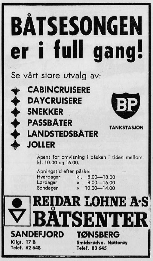 Reidar Lohne A/S  Båtsenter