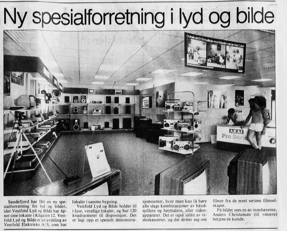Vestfold Lyd & Bilde - spesialforretning for lyd og bilder