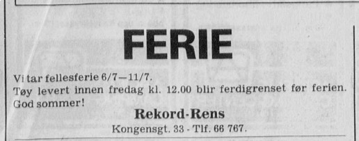 Rekord-Rens