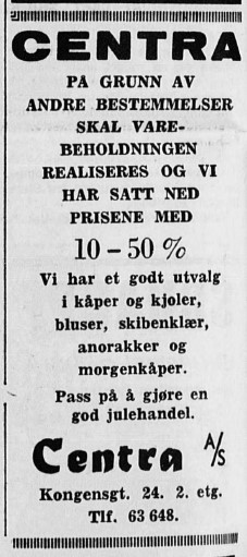 Centra Konfeksjon A/S