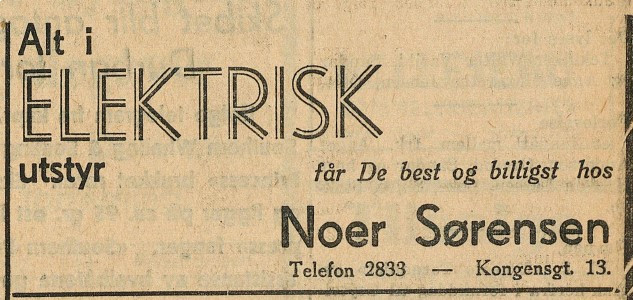 Noer Sørensen - elektrisk installatør