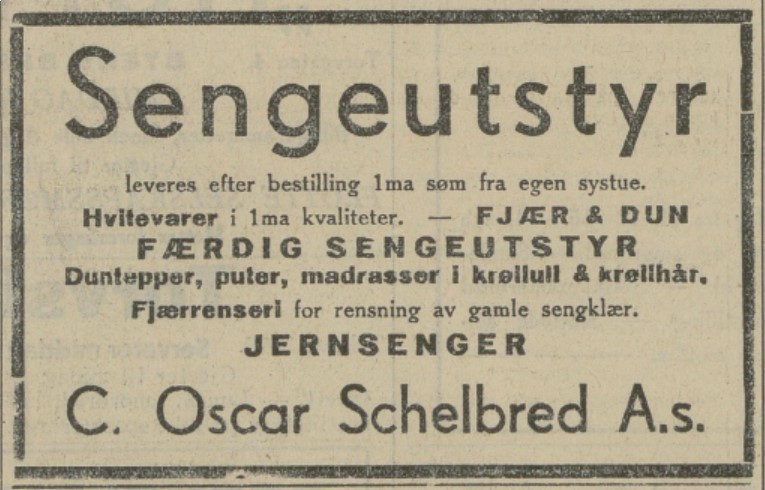 C. Oscar Schelbred A/S