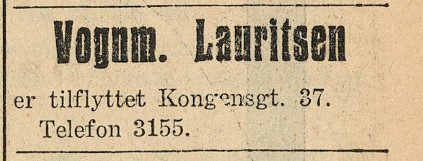 Vognmand Lauritsen