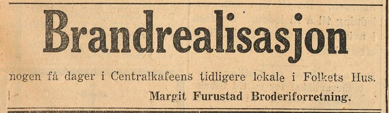 Margit Furustad Broderiforretning