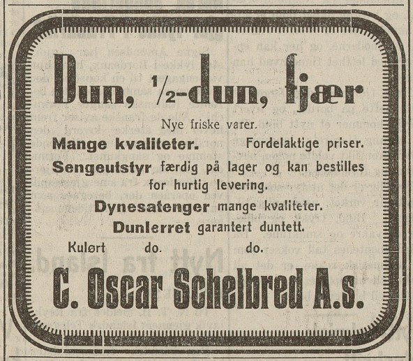 C. Oscar Schelbred A/S