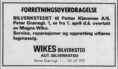 Wikes Bilverksted