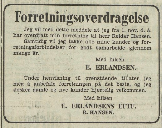 Erlandsen Kolonial